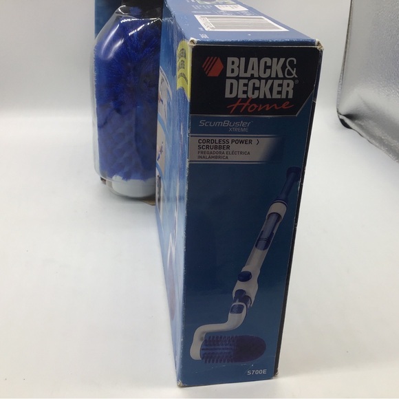 Black & Decker Home Scum buster Xtreme Cordless Power Scrubber S700E  NEW - Picture 7 of 10